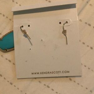 Kendra Scott Jewelry - Kendra Scott Turquoise & Gold Elle Earrings Kendra Scott Jewelry - Kendra Scott Turquoise & Gold Elle Earrings